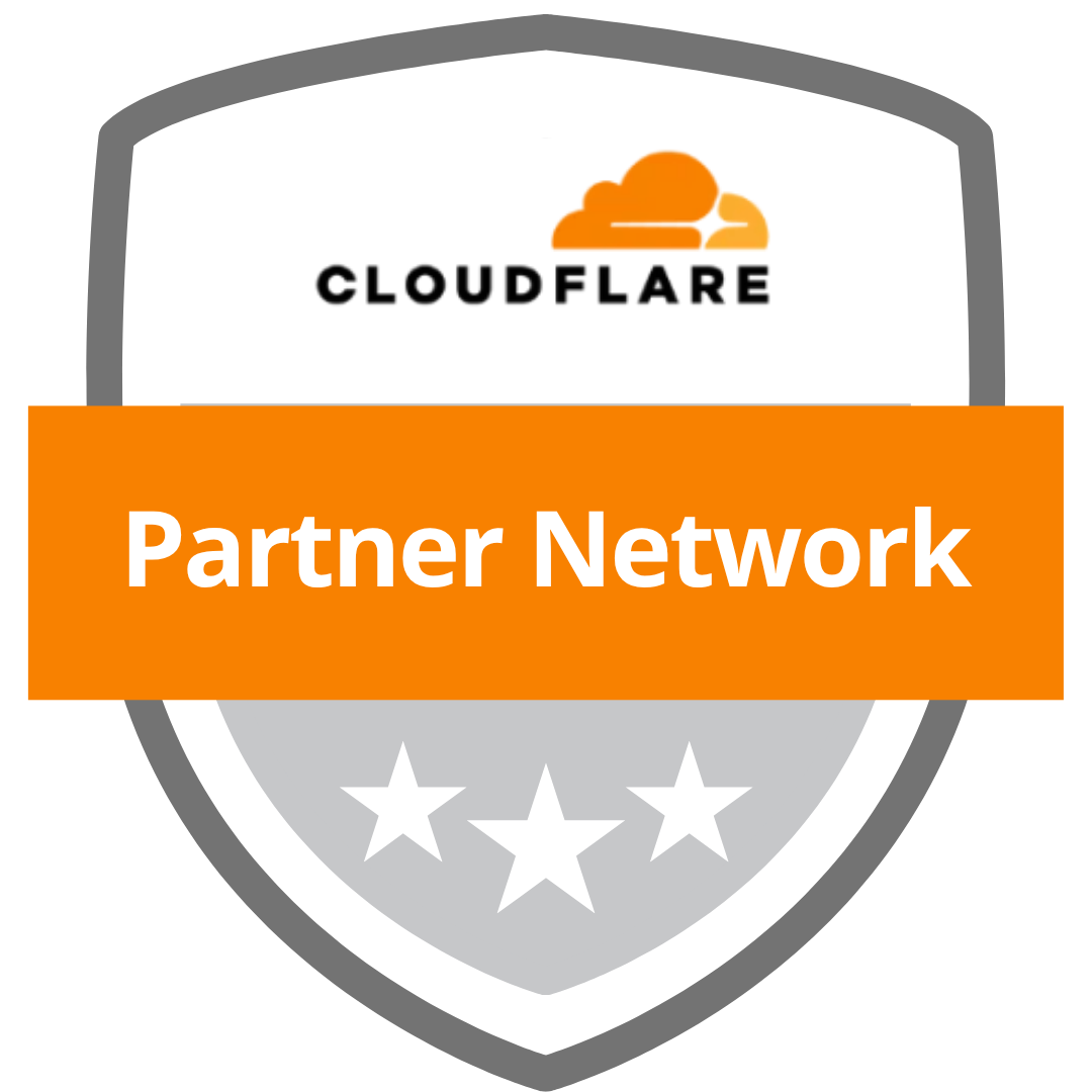 Cloudflare partner badge