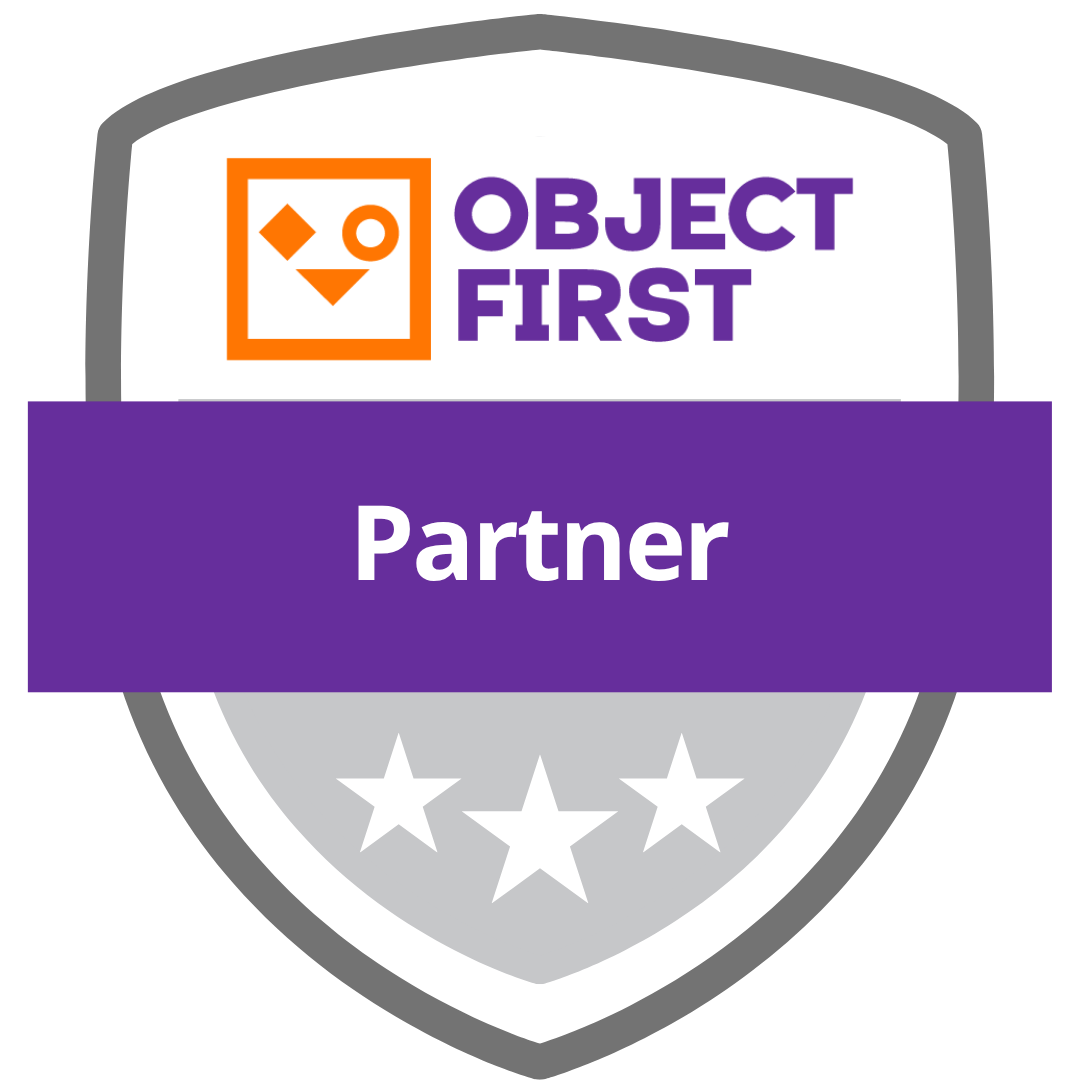 Object First partner badge